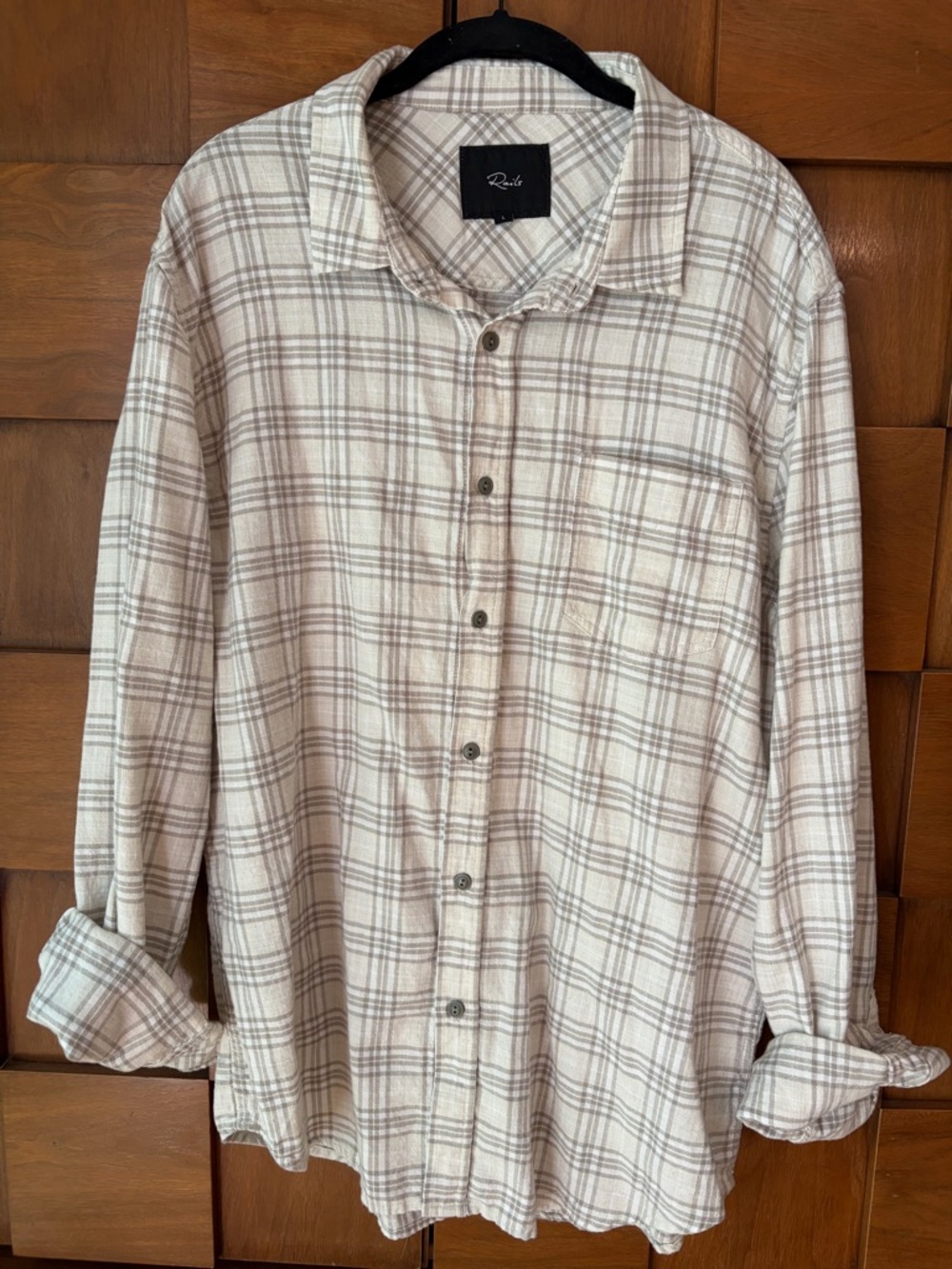 Rails summer weight Plaid Shirt